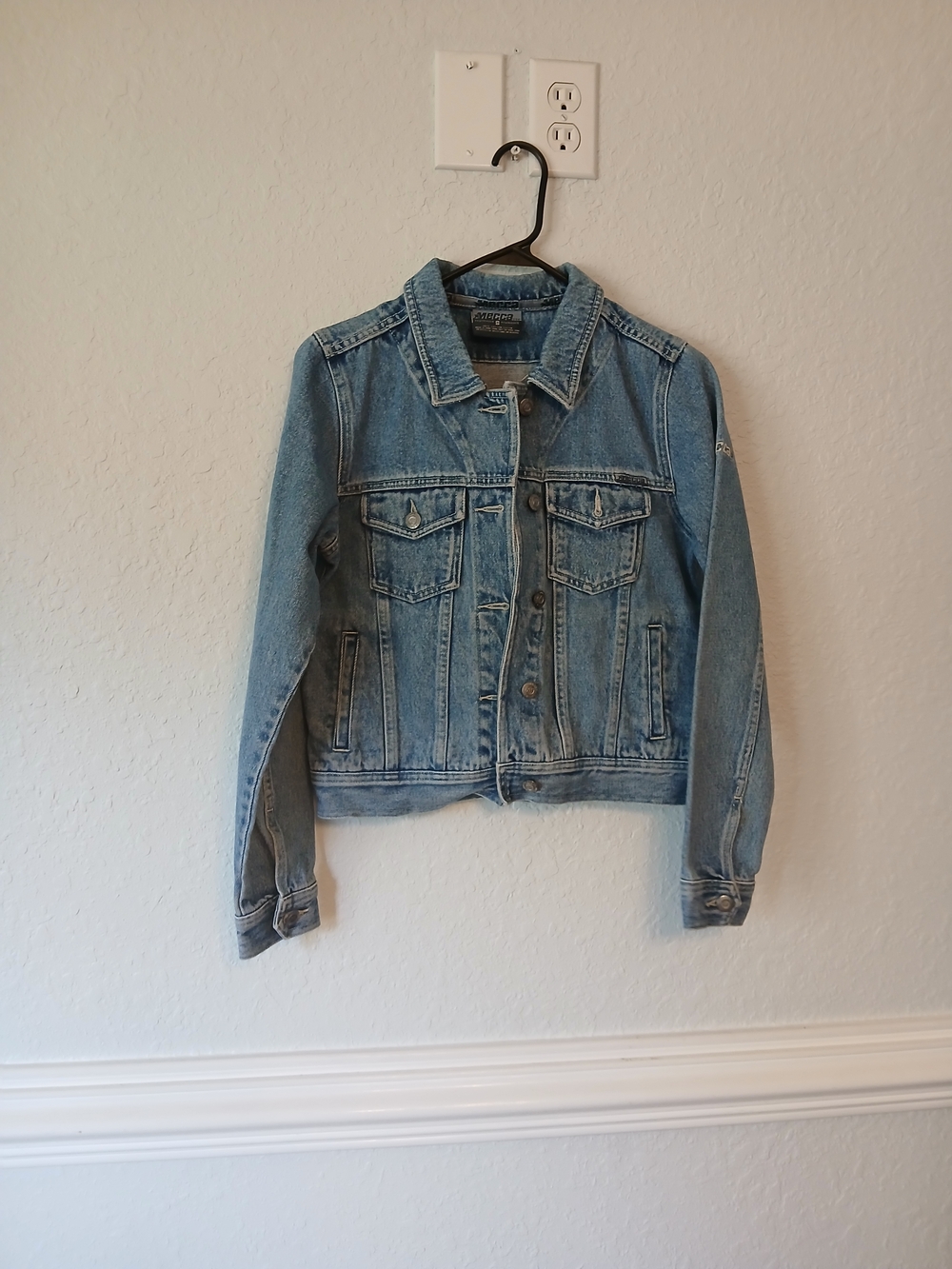 mecca Light Blue Denim Jean Jacket